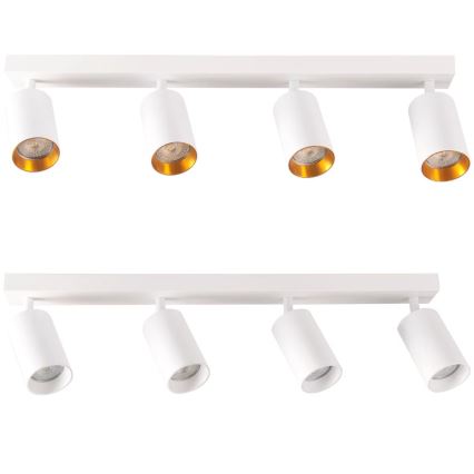 Akcentinis apšvietimas MARIBEL 4xGU10/10W/230V balta