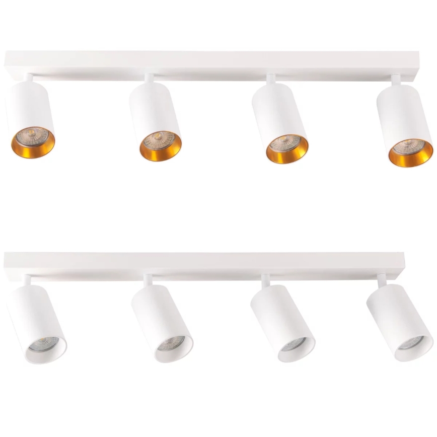 Akcentinis apšvietimas MARIBEL 4xGU10/10W/230V balta