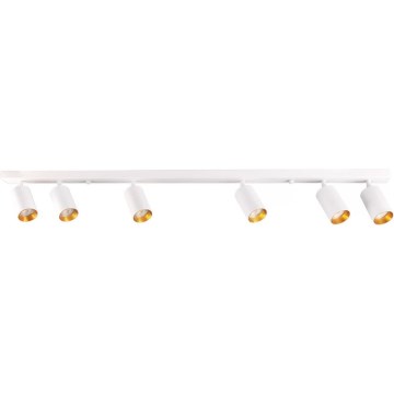 Akcentinis apšvietimas MARIBEL 6xGU10/10W/230V balta