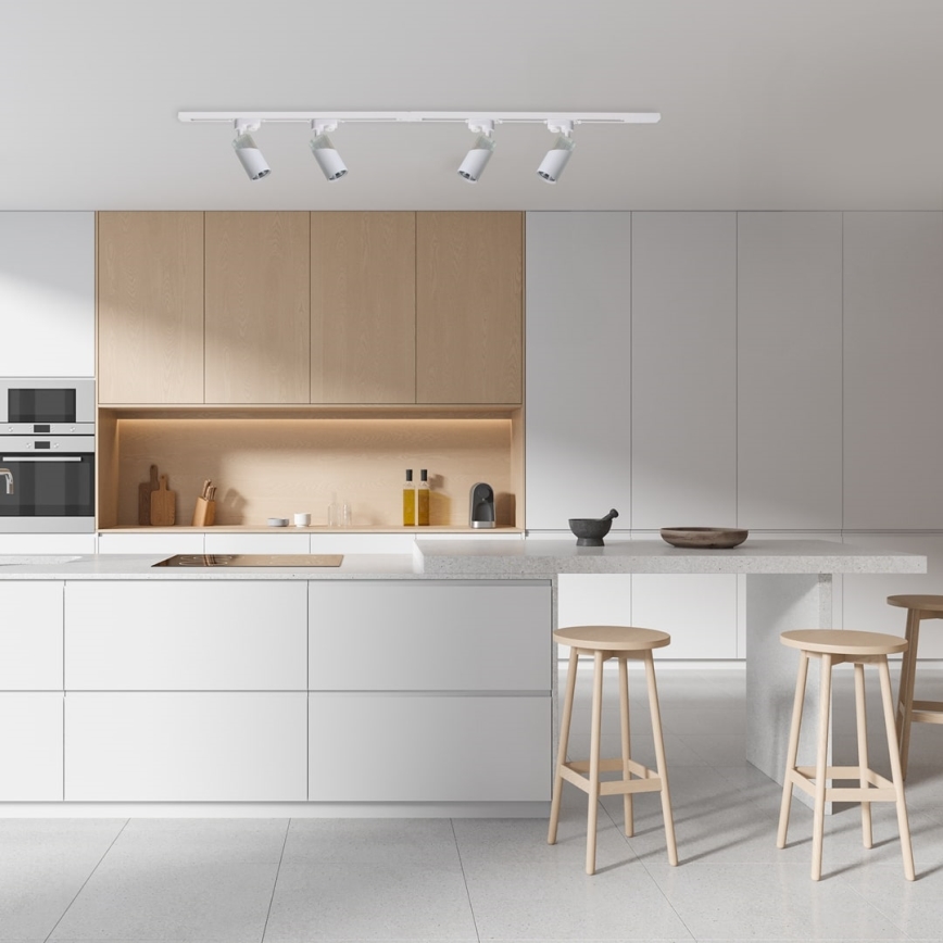 Akcentinis apšvietimas NEO bėgių sistemai 1xGU10/8W/230V balta