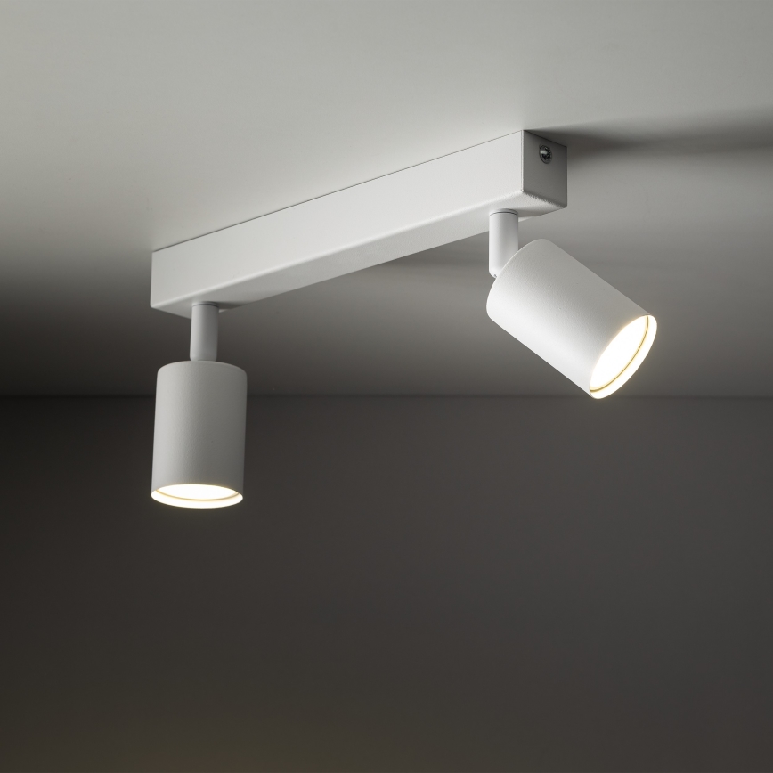 Akcentinis apšvietimas NEX 2xGU10/10W/230V balta