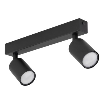 Akcentinis apšvietimas NEX 2xGU10/10W/230V juoda