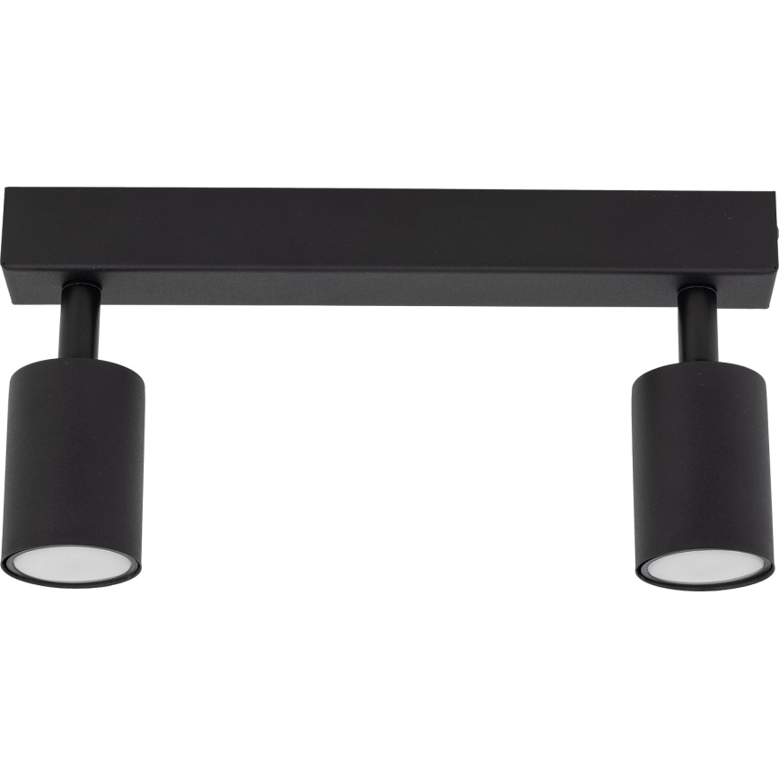 Akcentinis apšvietimas NEX 2xGU10/10W/230V juoda