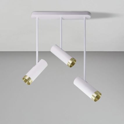 Akcentinis apšvietimas PORTO 3xGU10/10W/230V balta