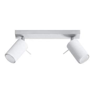 Akcentinis apšvietimas RING 2 2xGU10/10W/230V balta