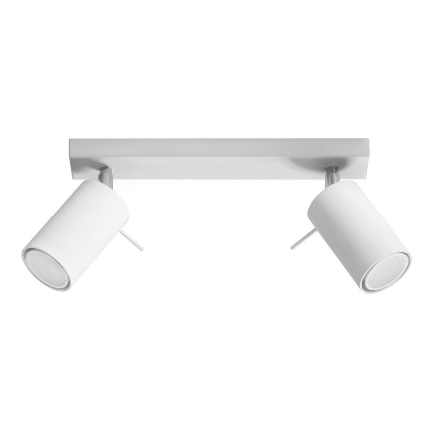 Akcentinis apšvietimas RING 2 2xGU10/10W/230V balta