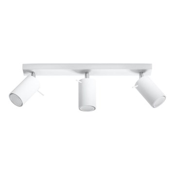 Akcentinis apšvietimas RING 3 3xGU10/10W/230V balta