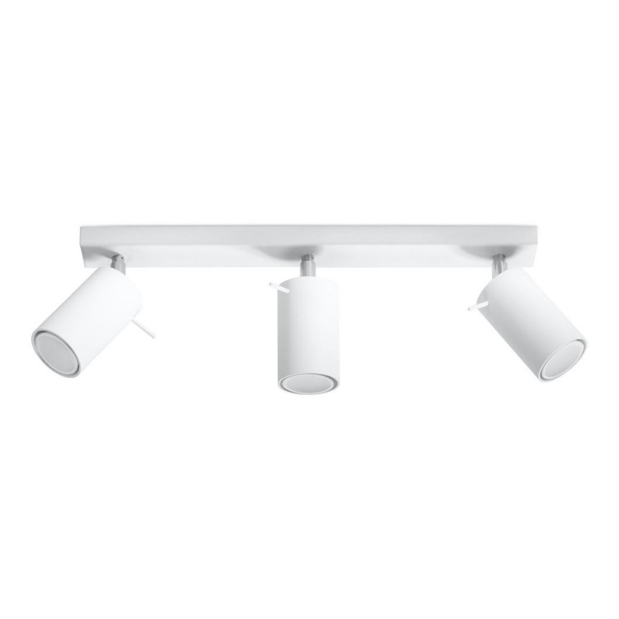 Akcentinis apšvietimas RING 3 3xGU10/10W/230V balta