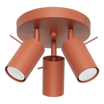 Akcentinis apšvietimas RING 3xGU10/10W/230V raudona