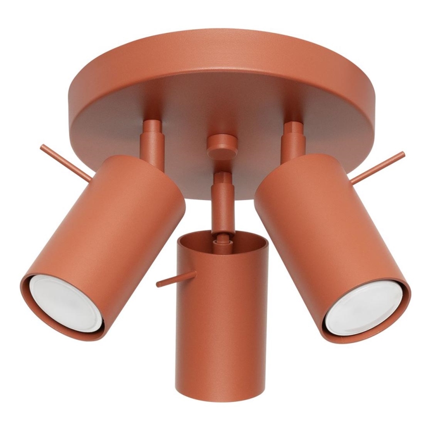Akcentinis apšvietimas RING 3xGU10/10W/230V raudona