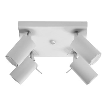 Akcentinis apšvietimas RING 4 4xGU10/10W/230V balta