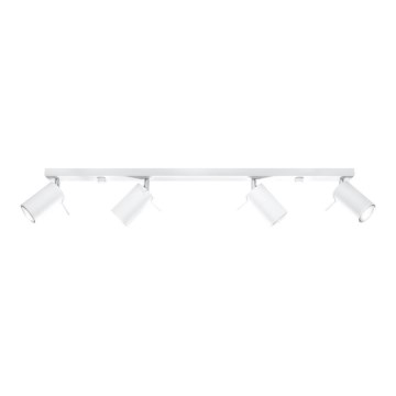 Akcentinis apšvietimas RING 4L 4xGU10/10W/230V balta
