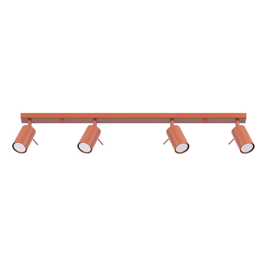 Akcentinis apšvietimas RING 4xGU10/10W/230V raudona