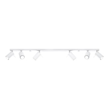 Akcentinis apšvietimas RING 6L 6xGU10/10W/230V balta