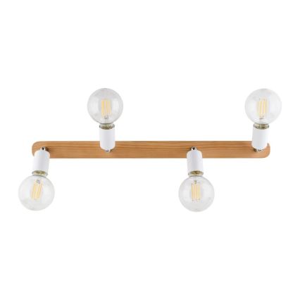 Akcentinis apšvietimas SIMPLY WOOD 4xE27/15W/230V