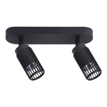Akcentinis apšvietimas VERTICAL 2xGU10/8W/230V juoda