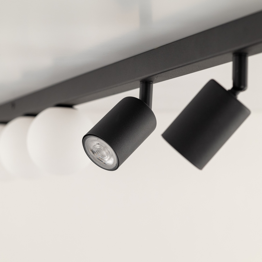 Akcentinis apšvietimas VOX 3xG9/8W/230V + 3xGU10/10W juoda