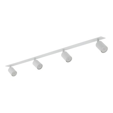 Akcentinis įleidžiamas šviestuvas NEX 4xGU10/10W/230V balta