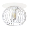 Akcentinis įleidžiamas šviestuvas SK 93 1xG9/40W/230V balta