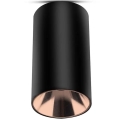 Akcentinis šviestuvas 1xGU10/35W/230V juodas/rožinis auksas
