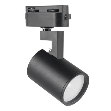 Akcentinis šviestuvas bėgių sistemai LYNX 4xGU10/10W/230V + 2 x 75 cm bėgių sistema juoda