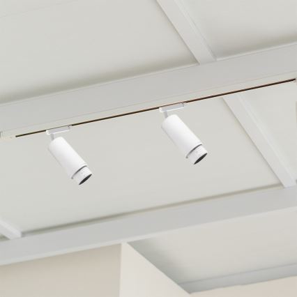Akcentinis šviestuvas bėgių sistemai MICA 1xGU10/25W/230V 1-fazės balta