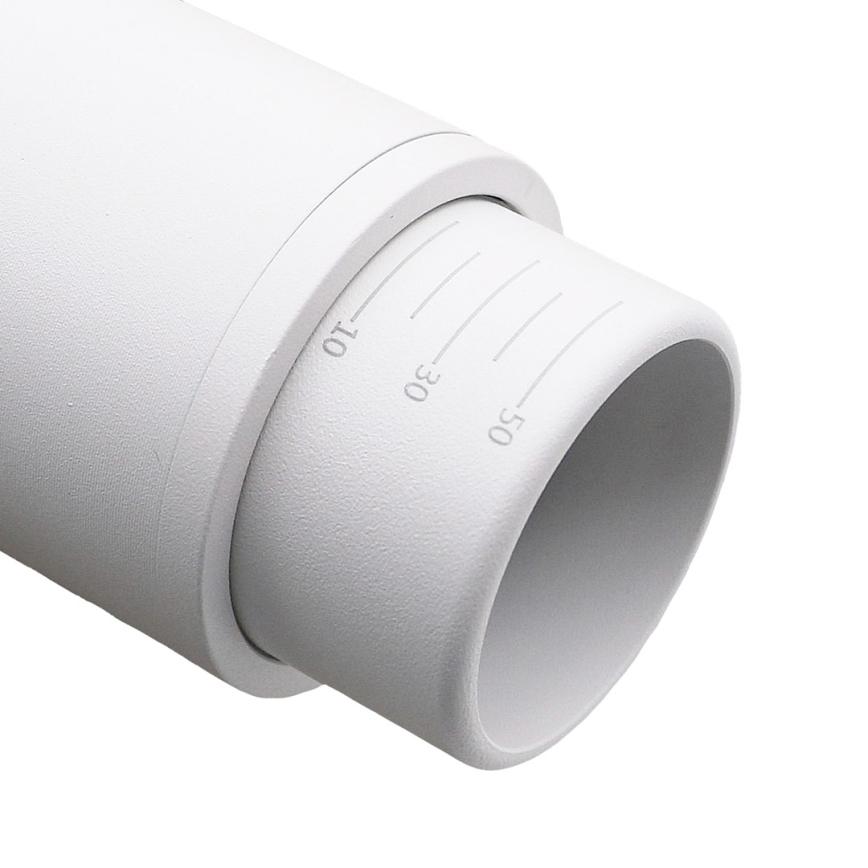 Akcentinis šviestuvas bėgių sistemai MICA 1xGU10/25W/230V 1-fazės balta