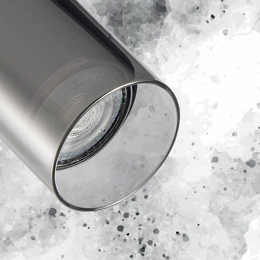Akcentinis šviestuvas bėgių sistemai SMOKY 1xGU10/10W/230V juoda