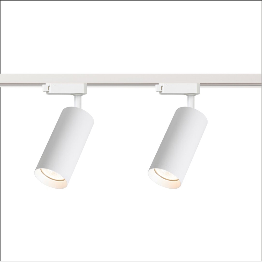 Akcentinis šviestuvas bėgių sistemoje MICA 4xGU10/10W/230V balta