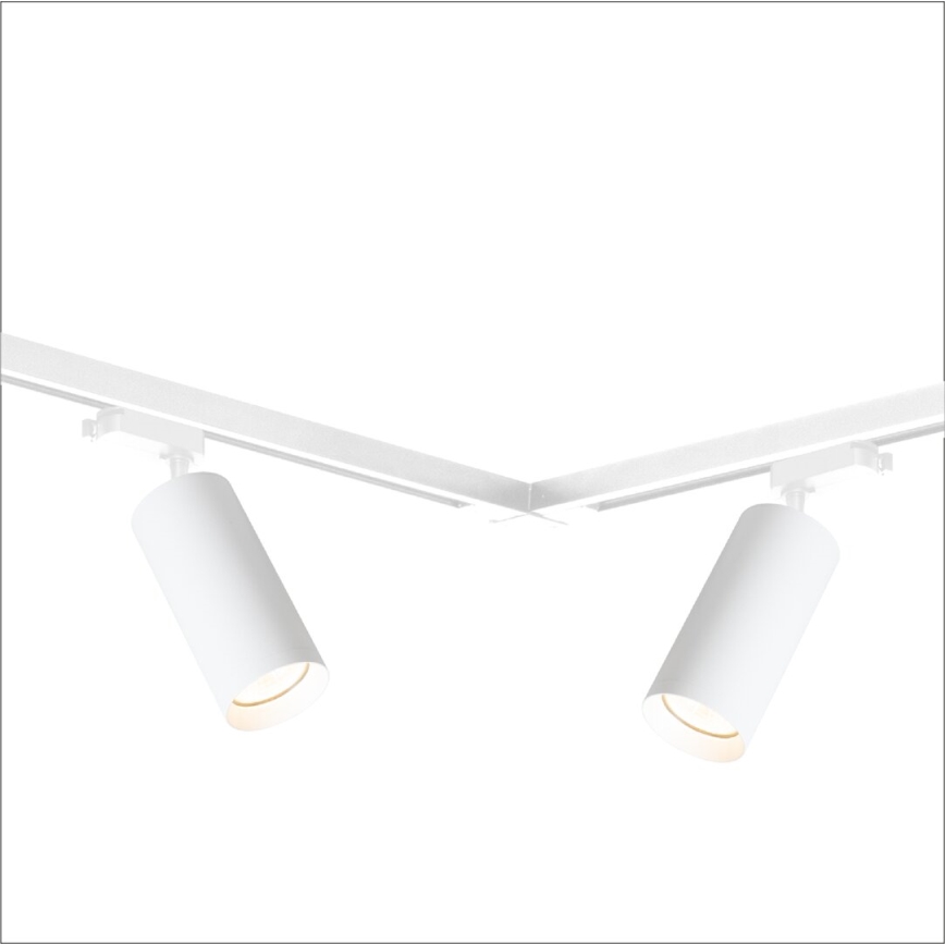 Akcentinis šviestuvas bėgių sistemoje MICA 4xGU10/10W/230V balta