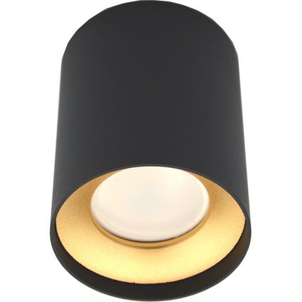 Akcentinis šviestuvas CYRO 1xGU10/30W/230V juodas/auksinis