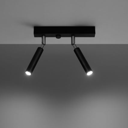 Akcentinis šviestuvas EYETECH 2xG9/12W/230V juodas
