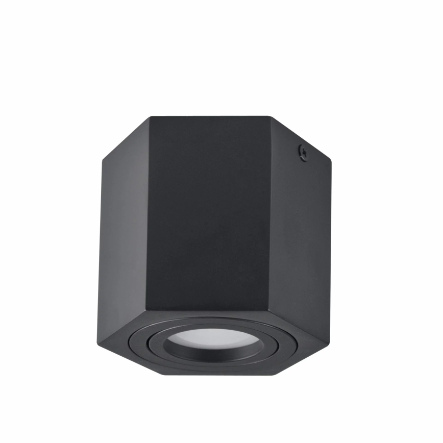 Akcentinis šviestuvas HEXAGON 1xGU10/10W/230V juoda