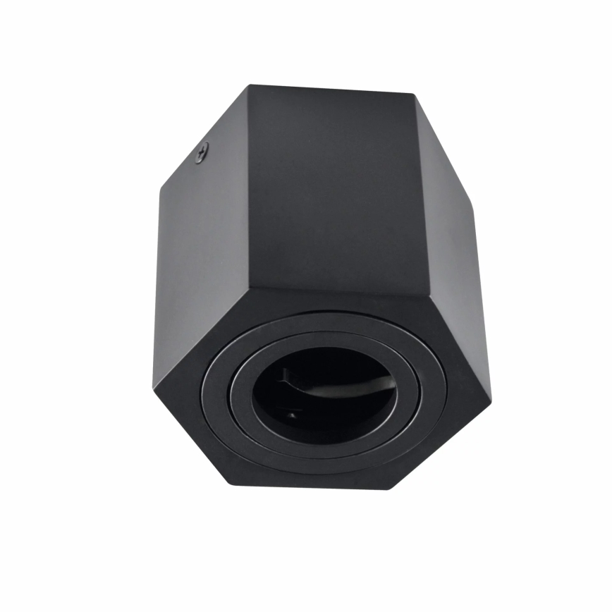 Akcentinis šviestuvas HEXAGON 1xGU10/10W/230V juoda