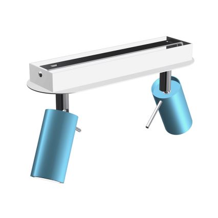 Akcentinis šviestuvas PRESTON 2xGU10/MR11/40W/230V mėlynas