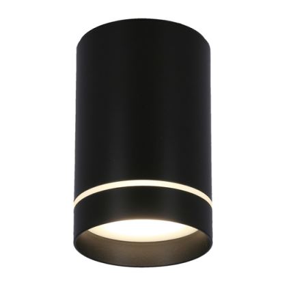 Akcentinis šviestuvas TUBA 1xGU10/15W/230V juodas