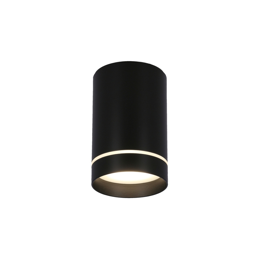 Akcentinis šviestuvas TUBA 1xGU10/15W/230V juodas