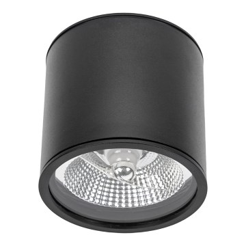 Akcentinis vonios šviestuvas CHLOE AR111 1xGU10/12W/230V IP65 apvalus juoda