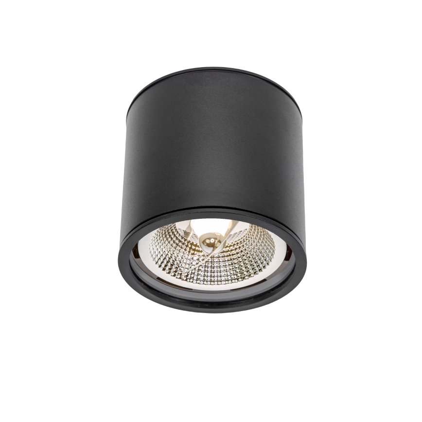 Akcentinis vonios šviestuvas CHLOE AR111 1xGU10/12W/230V IP65 apvalus juoda