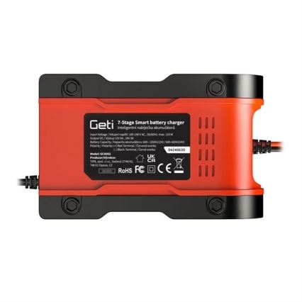 Akumuliatorių įkroviklis 110W/230V