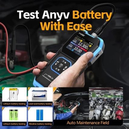 Akumuliatorių testeris 100V 1000 mAh