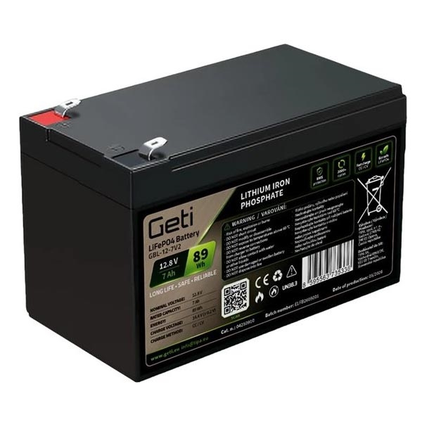 Akumuliatorius LiFePO4 12,8V/7Ah