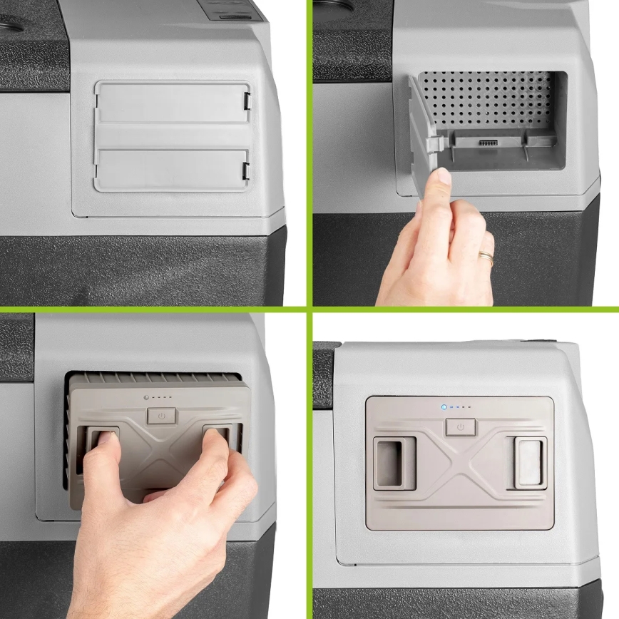 Akumuliatorius nešiojamiems automobilių šaldytuvams 11,1V 15600 mAh