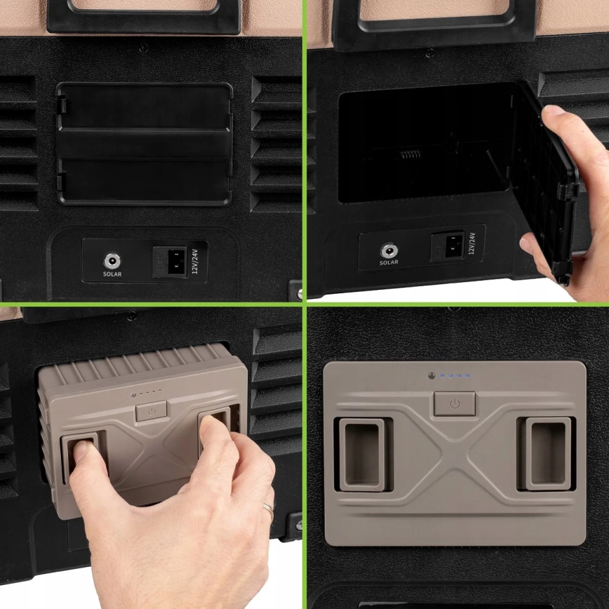 Akumuliatorius nešiojamiems automobilių šaldytuvams 11,1V 15600 mAh