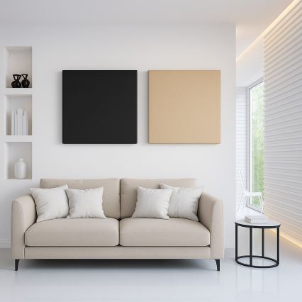 Akustinė plokštė SILENCE 58x58 cm antracito spalvos