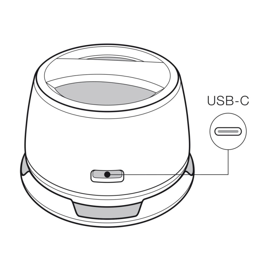 Aligator ABSMB01 - magnetinis garsiakalbis, suderinamas su MagSafe, Mini Beat, 400 mAh, juodas