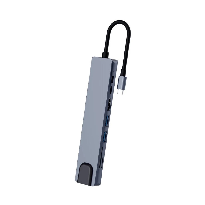 Aligator AHUB001 - USB-C koncentratorius 8 viename