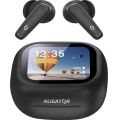 Aligator ATR10BK – belaidės ausinės su vertėju 2 viename Pods Translate, 470 mAh + 2×40 mAh, juodos