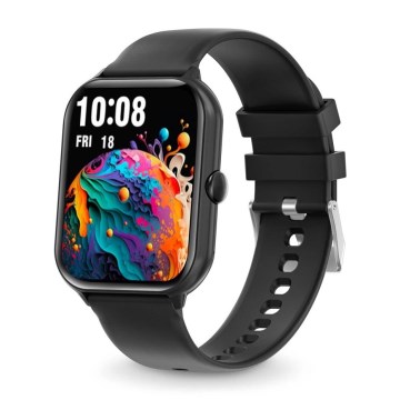 Aligator AW10BK - išmanusis laikrodis Watch GO 220 mAh IP67 juodas