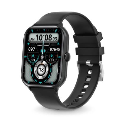 Aligator AW10BK - išmanusis laikrodis Watch GO 220 mAh IP67 juodas